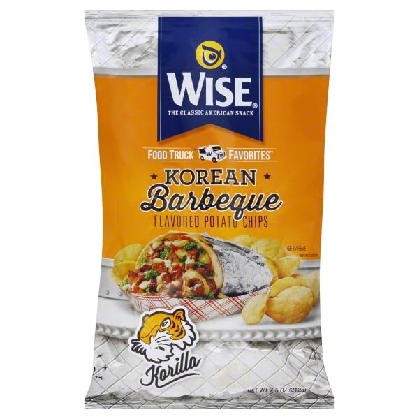 Wise Foods Wise Food Truck Favorites Potato Chips, 7.5 oz