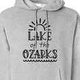 thumbnail image 3 of Inktastic Lake of the Ozarks Sun and Lake Adult Hoodie Sweatshirt, 3 of 4