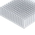 thumbnail image 2 of Neyseki 8Pcs Heat Sink Cooling Heatsink Cooler Aluminium Alloy 50x50x15mm Accessory White, 2 of 7