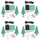 thumbnail image 1 of Kit Práctica Soldadura DIY 3D Christmas Tree 3 PCB para Amantes Del Bricolaje (3 Colores), 1 of 3
