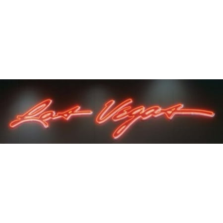 - Las Vegas Sign Las Vegas Convention Center Nevada USA Canvas Art - Panoramic Images (20 x 6)