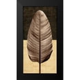 thumbnail image 2 of Seba, John 9x14 Black Modern Framed Museum Art Print Titled - Palm Leaf II, 2 of 5