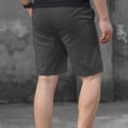 thumbnail image 5 of LpwkSSA Men's Drawstring Layer Loose Straight Leg Five Quarter Shorts Gray XXL, 5 of 8