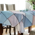thumbnail image 5 of Yayeee Tablecloths 54" x 72" Rectangle Wrinkle Resistant Party Table Cover, Beige Art Pattern, 5 of 8