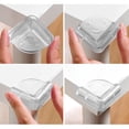 thumbnail image 1 of Almohadilla protectora anticolisión para bebé cubierta de borde de esquina de Wdftyju escritorio tipo sonrisa herramienta de seguridad Protector de tira de parachoques para niños, 1 of 7