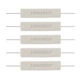 thumbnail image 2 of 10W 10 Ohm 5% Resistor de potencia cemento ceramico enrollamiento x 5, 2 of 11