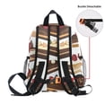 thumbnail image 5 of FORMRS Kids School Backpack with Front Zippered Pocket 12" Student Travel Daypack, White Cakes Pattern, 5 of 6