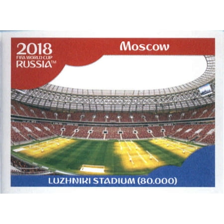 2018 Panini World Cup Stickers Russia #13 Luzhniki Stadium Soccer (Best Soccer Stadiums In The World)