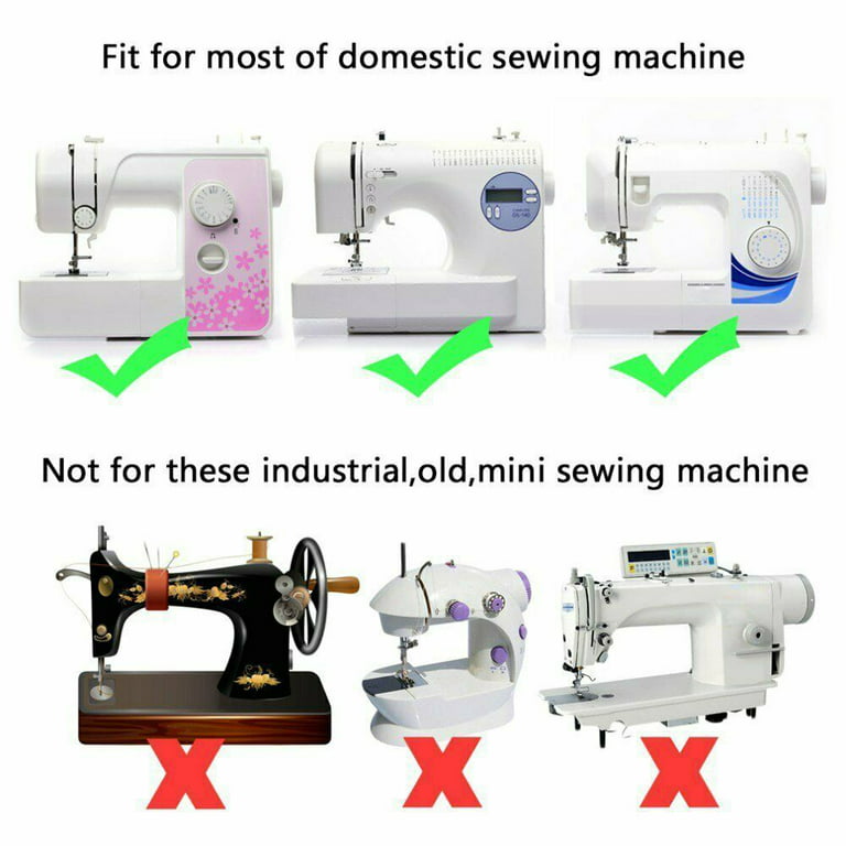 Hotbest 42pcs Professional Domestic Sewing Machine Presser Foot Feet Kit Set Fits for Brother, Baby Lock, Singer, Elna, Toyota, New Home, Simplicity