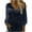 Navy, variant on ShomPort Womens Sequin Tops V Neck Long Sleeve Glitter Shirts Blouse Trendy Evening Going Out Blouse Pullover
