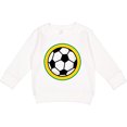 thumbnail image 2 of Inktastic Soccer Ball Sports Toddler Sweatshirt, 2 of 4