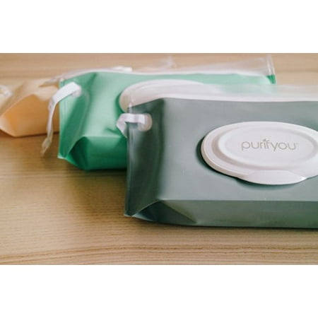 purifyou PurePouch Case | Premium Case with Free Mesh Bag | Teal Portable Travel Cases