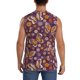 thumbnail image 4 of Balery Buffalo Plaid and Butterflys Camisetas sin mangas para hombre, absorbe la humedad y protege contra el mal olor.-X-Large, 4 of 7