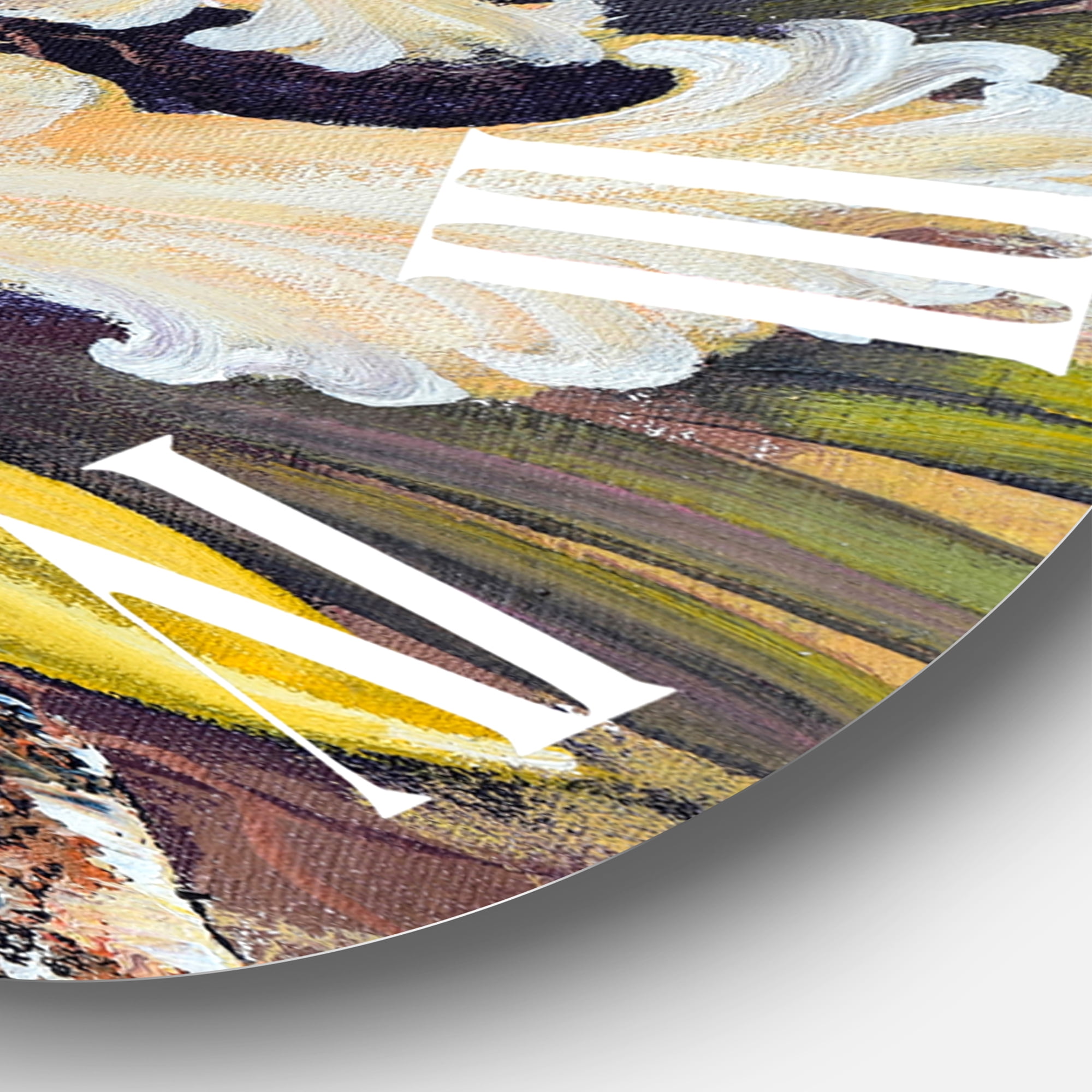 Designart 1 in Quartz Traditional Wall Clock
