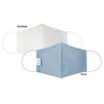 thumbnail image 7 of Small, S/M, Standard Reusable Face Mask, Light Blue, 10 Pack, 7 of 7