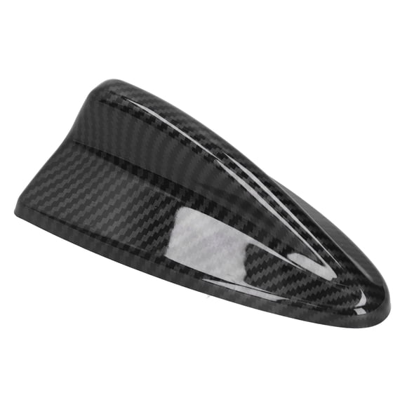 Auto Car Fin Antenna Cover, Fydun Carbon Fiber Style ABS Spoiler Roof Wing Roof Fin Antenna Cover For 3 Series E90 For X1 E84 For X3 F25