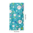 thumbnail image 3 of Guanhe Microfiber Tennis Print Beach Towel, Gifts for Kids Large Beach Towel Quick Fast Dry Absorbent Lightweight Sand Free Bath Towels 27.6x55Inches, 3 of 9