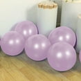 thumbnail image 5 of Efavormart 10 Pack Lavender Lilac Biodegradable Balloons, Eco-friendly Thickened Extra Strong Latex Helium Party Balloons - 18", 5 of 9