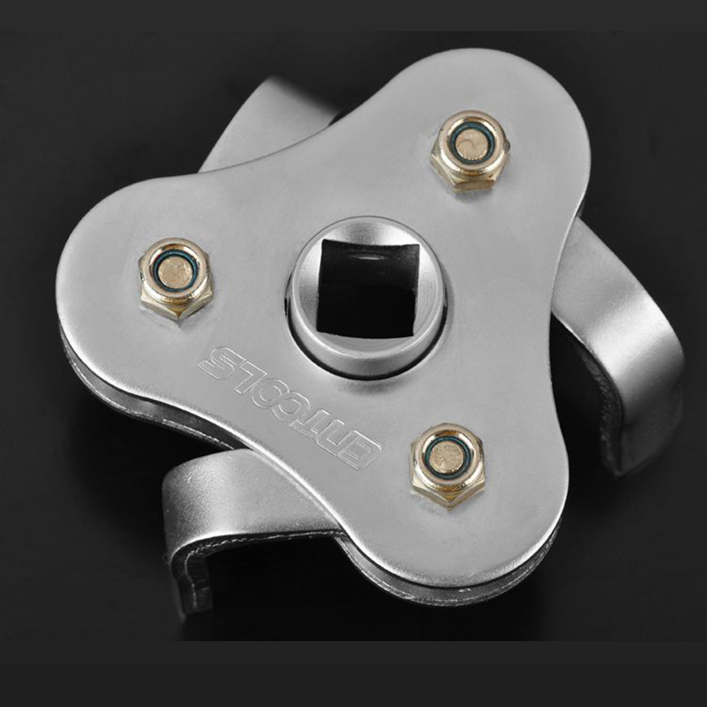 CarBole Universal Two-Way Oil Filter Wrench - Fully Adjustable 60-127mm Heavy Duty