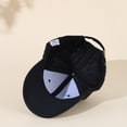 thumbnail image 5 of Rhinestone Baseball Cap with Adjustable Fit, Women's Sparkly Summer Sun Hat, Casual Glam Outdoor Headwear, 5 of 6