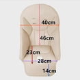 thumbnail image 4 of Baby High Chair Booster Seat Cushion Anti-slip Portable High Chair Seat Cover Kids Toddler Seat More Safe and Comfort, 4 of 5