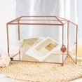 thumbnail image 5 of Tarjetero de cristal WHSLILR de 12,6 pulgadas con cierre para bodas y recepciones, 5 of 5
