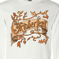 thumbnail image 4 of Inktastic Oktoberfest Banner with Orange Autumn Leaves Long Sleeve T-Shirt, 4 of 5