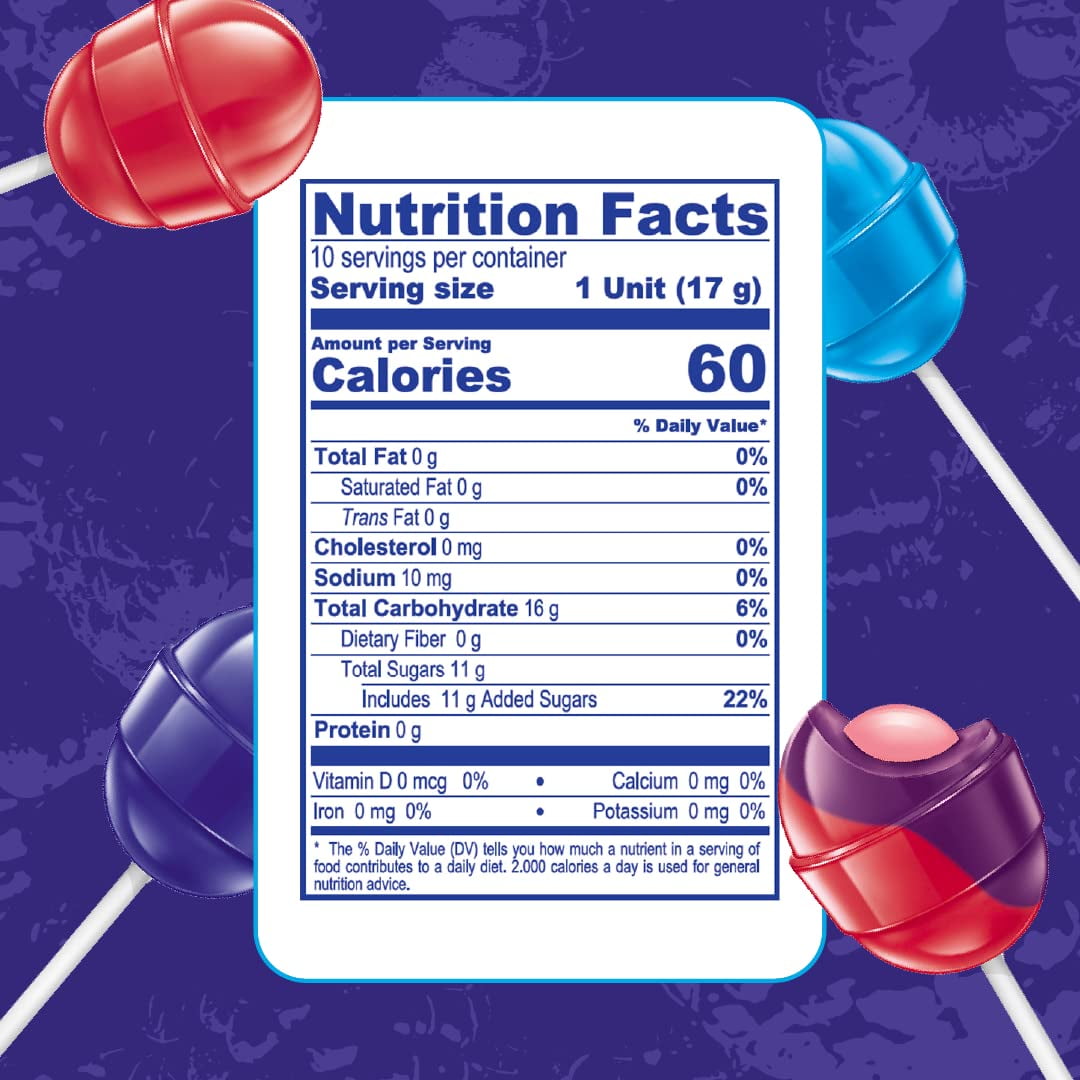 (9 pack) Colombina Berry Explosion Lollipops, 12-Pack