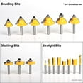 thumbnail image 5 of Router Bit Set 35 Pcs 1/4 inch Shank, Professional Router Bit Kit for DIY, Woodworking Project, High Grade, 5 of 6