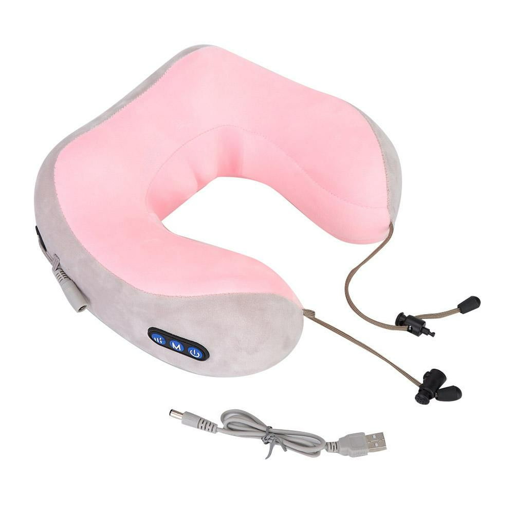 Mgaxyff Rechargeable U Shape Massage Electric Stress Pain Relieve Neck