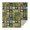 Pioneer Flower Floral, variant on Pioneer Flower Floral Print Pattern Square Tablecloth,Waterproof Square Table Cover,Wipeable Spillproof Washable Table Cover for Home Kitchen Party Decor 42"X42"(107x107cm)