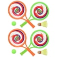 thumbnail image 3 of Portable Children Tennis Kit, Lightweight Rackets with Hollow Balls for Play, 3 of 5