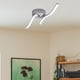 thumbnail image 3 of Lámpa empotrada de montaje moderno, lámpa de tejado inalámbrica con acrílico pa , dormitorio, , comedor, sa de lectura 12 W luz Colco Lámpara de techo, 3 of 8