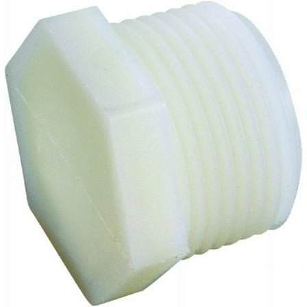 Pipe Fitting, Nylon Hex Head Pipe Plug, 3/4-In. MPT