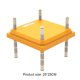 thumbnail image 5 of Criadora con calentador de pollitos Wdftyju calentador aves con placa Acrílica Facilidad de Limpieza EU Amarillo, 5 of 5