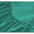 thumbnail image 4 of Mutlu Home Goods Rayon Made From Bamboo Sheets Set, Full Teal Sheets -Deep Pockets-Available in Queen,King,Full,California King,Twin,Twin XL-Wrinkle Free-Ultrasoft-4 Pieces, Full Size, Teal, 4 of 5