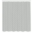 thumbnail image 3 of Ambesonne Greek Shower Curtain, Retro Frieze Ornament Form, 69"Wx70"L, Pale Grey and White, 3 of 3