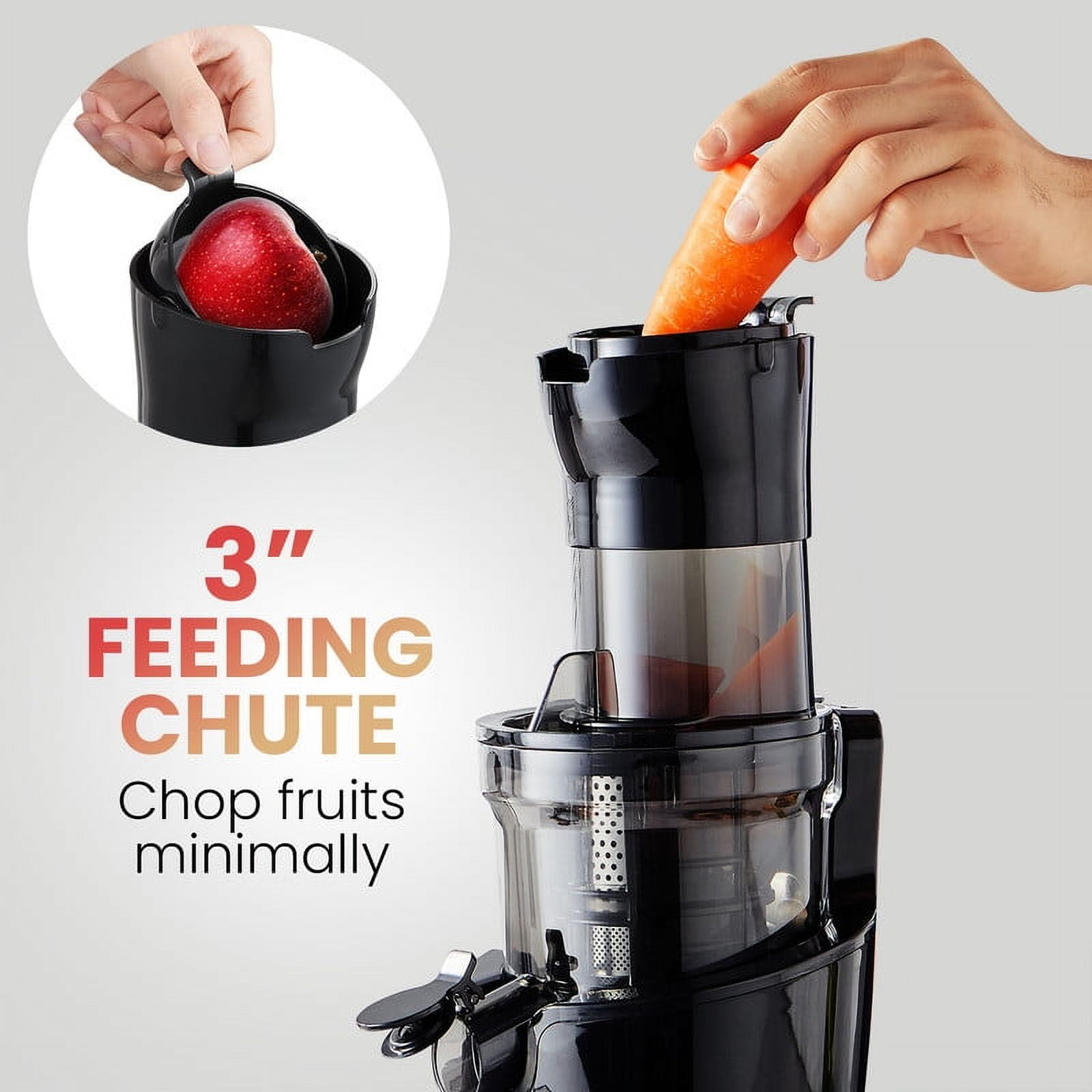Elite Cuisine EJX751 Dynamic Masticating Slow Juicer
