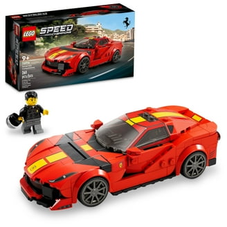 LEGO, Speed Champions Ferrari F8 Tributo Model Car, 76895, Red