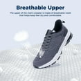 thumbnail image 4 of B BESUNEW Men's Running Walking Sports Shoes Non Slip Casual Fashion Sneakers Tennis Athletic Gym Shoe for Exercise US 8-13, 4 of 13
