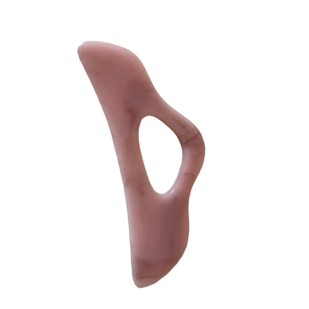 Gua Sha herramienta facial ador manual de la piel, portátil, de mano, herramienta de belleza Guasha, herramienta de para cuerpo Rosa medio