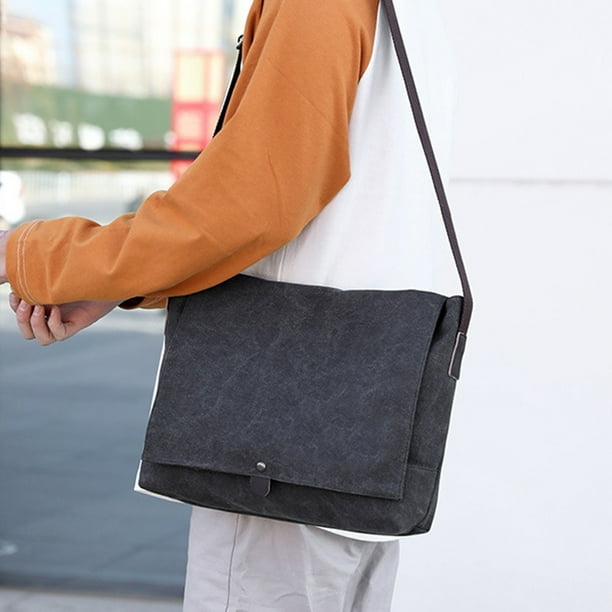 Canvas messenger cheap bag walmart