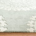 thumbnail image 4 of SAFAVIEH Bella Parker Geometric Wool Area Rug, Grey/Ivory, 2'6" x 4', 4 of 7