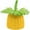 Pineapple Sipper Cup, variant on PMU Hawaiian Luau Assorted Drink Hula Skirts 3.5 Inch Party Decoration and Tableware Accessory (4/pkg)Pkg/1