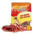 thumbnail image 2 of (3 pack) Jungle Calling Duck Wrapped Bones Dog Treats,Rawhide Free Dogs Snacks,5.29 oz, 2 of 11