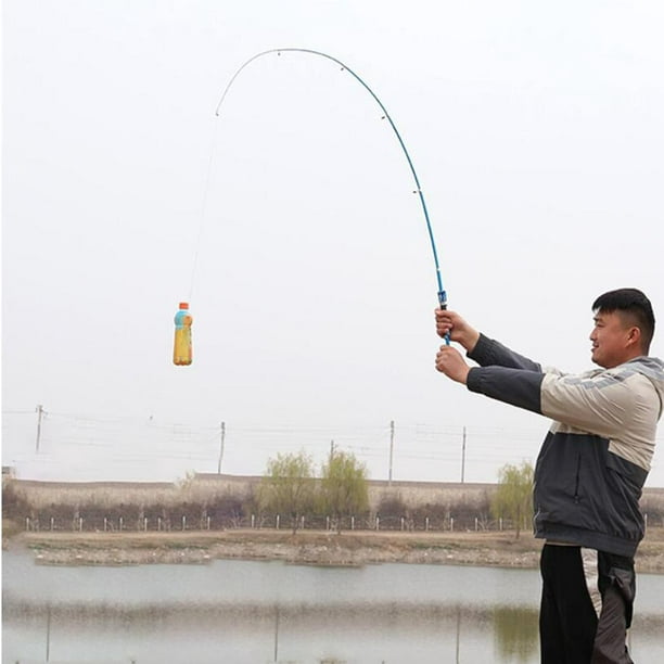 5/6 Sections Mini Portable Rod Telescopic Fishing Pole Saltwater .8m A 
