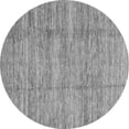 thumbnail image 1 of Ahgly Company Indoor Round Abstract Gray Modern Area Rugs, 8' Round, 1 of 4