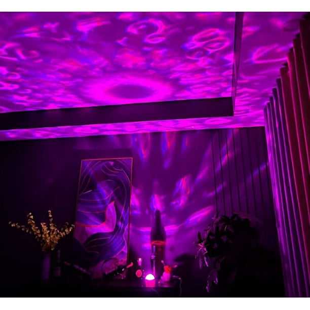 COMTOA Northern Light Projector, Battery Operated Aurora Night