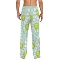 thumbnail image 2 of Daisy Pattern Ghost Pajama Pants, Men's Lounge Pants Light with Drawstring and Pockets, Christmas New Year Birthday Father's Day Gifts, Medium, 2 of 7