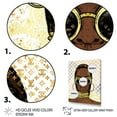 thumbnail image 3 of Designart Trendy Female With Sunglasses III Canvas Wall Art, 3 of 5